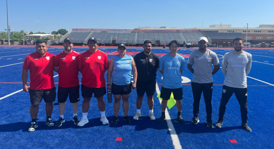 ASA Staff read to coach, referee and cheer at the YIPs Championship match!